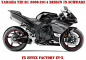 Preview: Beispiel Bild für die Farben, EV-X Schwarz für Yamaha YZF R1 2009-2014